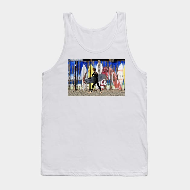 Surfing colors Tank Top by dltphoto